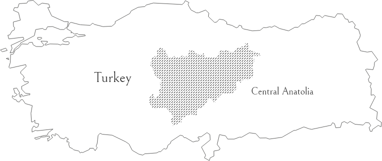 central anatolia map